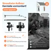 Klemmmarkise Markise für balkon mit Kurbel Sonnenschutz Produktbild-Vorschau 7