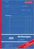 Herlitz Rechnungsbuch A5 305 2x40 Bl. sd. 4er Packung Anteprima dell’immagine prodotto 2