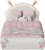 UnboxG kinderbed 140x200 cm met konijnenmotief, Productafbeelding-voorbeeld 17