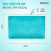 Ergonomisches Kissen OKAEI GelCell mit Memory-Schaum und Produktbild-Vorschau 8
