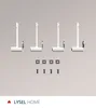 SET - Klemmträger Clip LYSEL HOME #1W Produktbild-Vorschau 3