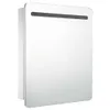 vidaXL Armadio a specchio LED 68x9x80 cm Anteprima dell’immagine prodotto 3