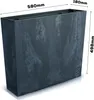 Doniczka z wkładką Efekt betonu antracyt 58x18x50 cm Podgląd zdjęcia produktu 2