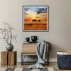 Gerahmtes Poster - Schwarzer Rahmen - Elefanten Safari Produktbild-Vorschau 7