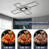 ZMH Lampa sufitowe LED Czarna Ściemnialna z Pilotem 50W Podgląd zdjęcia produktu 5