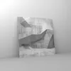 Bilder auf glas - Einteilig - Beton Wand Grau - 50x50cm - Produktbild-Vorschau 4