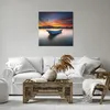Bild auf Leinwand - Leinwandbild - Einteilig - Westen Sonne Produktbild-Vorschau 6