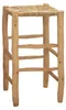 Barhocker aus Holz und Doum Produktbild-Vorschau 1