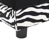 vidaXL Hundesofa Schwarz 57x34x36 cm Plüsch Produktbild-Vorschau 9