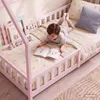 Hausbett ‘Hesel’ für Kinder mit Rausfallschutz 90 x 200 cm Produktbild-Vorschau 6