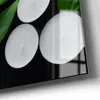 DEQORI Glasuhr 30x60 cm Modern 'Spa-Konzept auf Schiefer' Produktbild-Vorschau 5