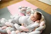 Paraurti per culla Ricokids 3m - rosa e grigio Anteprima dell’immagine prodotto 4