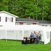 Gloriette de jardin COSTWAY OP3935WH avec 5 parois Voir les images du produit 5