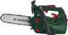 A green and black chainsaw is shown against a white background. Produktbild-Vorschau