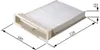 Bosch Filter, Innenraumluft  1 987 432 120 Produktbild-Vorschau 1