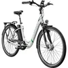 Zündapp Z517 E Bike Damenfahrrad 28 weiß/grün Produktbild-Vorschau 1