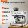 VEVOR Espressomaschine mit Mahlwerk, 15 Bar Produktbild-Vorschau 2