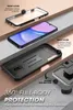 A marketing image showcasing a phone case with its components and features. Náhľad obrázku produktu