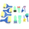 Schwamm Malerei Pinsel,Kinder malen Pinsel Set,Schwamm Produktbild-Vorschau 5