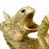 2.02 Portabottiglie ESEL in oro - circa 29 x 10 cm - asino Anteprima dell’immagine prodotto 3