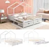 Letto Sweiko per bambini con 2 cassetti e rete a doghe, Anteprima dell’immagine prodotto 2