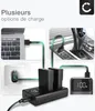 CELLONIC 2x Batterie pour Appareil photo Compatible avec Voir les images du produit 3