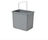 Hailo Seau intérieur 1094079 gris clair 18 litres 316 x 226 Voir les images du produit 1