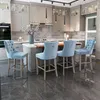 AIORBER Barhocker 2er Set aus Samt mit Knopfheftung, Produktbild-Vorschau 9