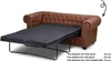 Chesterfield Sofa mit Bettfunktion Couch Polster Möbel Produktbild-Vorschau 2