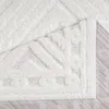 Teppich Hochflor Wohnzimmer - 160x230 cm - Weiß/ Creme - Produktbild-Vorschau 4