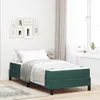 vidaXL Boxspringbett mit Matratze Dunkelgrün 90 x 200 cm Produktbild-Vorschau 2