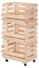 STOLMAK Drevený Regál na Ovocie a Zeleninu 79x37x30 cm 3 Náhľad obrázku produktu 7