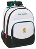 Safta Real Madrid 26/27 Double 21.5l Rucksack Weiß  Kinder Produktbild-Vorschau 1