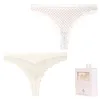 Damesondergoed - Stringtangas, maat S - 2 stuks, kant slips Productafbeelding-voorbeeld 5