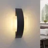 ZMH LED lampa ścienna ciepła biała wewnętrzna lampa ścienna Podgląd zdjęcia produktu 2