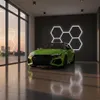 MasterLED Hexagon LED Plafonierka – zestaw 5S – 192 W – Podgląd zdjęcia produktu 6