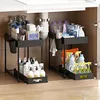 Standregal Waschbecken Regal, Küchenregal Organizer, Regale Produktbild-Vorschau 3