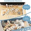 COSTWAY Werkbank Kinder aus Holz, Werkzeugbank mit Tafel, Produktbild-Vorschau 2