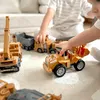 WOOPIE Grande set di veicoli da cantiere 6 in 1 Anteprima dell’immagine prodotto 3