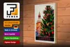 Holzschild Reise 20x30cm Lettland Europa Weihnachten Winter Produktbild-Vorschau 3