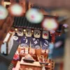 Japonský štýl DIY Book Nook miniatúrny domček 3D puzzle s Náhľad obrázku produktu 4