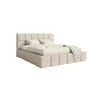 FEDVE Polsterbett Lund aus Bouclé-Stoff 160x200 cm, Beige Produktbild-Vorschau 7