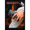 A hand holding a black phone case with a kickstand. Náhled obrázku produktu