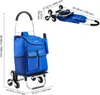 Carrello spesa pieghevole VEVOR, 445 x 375 x 990 mm, Anteprima dell’immagine prodotto 8