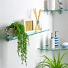 Harbour Housewares Schwebende Glas-Badezimmerregale – 60 cm Produktbild-Vorschau 5