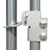 A close-up view of a metal latch mechanism on a fence or enclosure. Náhľad obrázku produktu