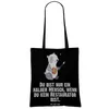 Mr. & Mrs. Panda Tote Bag Restaurator Herz - Schwarz - Produktbild-Vorschau 3