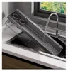 Wiszący stojak na przyprawy bez wiercenia 40 cm szary z 6 Podgląd zdjęcia produktu 5