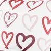 Bierbaum Mako-Satin Bettwäsche 155x220 Herzen weiß rot rosa Produktbild-Vorschau 8