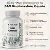 DAO Enzym Kapseln - Vegane Diaminoxidase aus Erbsensprossen Produktbild-Vorschau 2